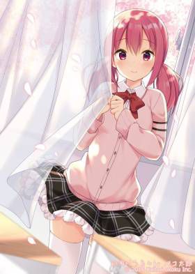 MOE illustration of pink hair 5