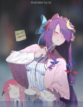 Secondary image in the touhou Project shikoreru! 17