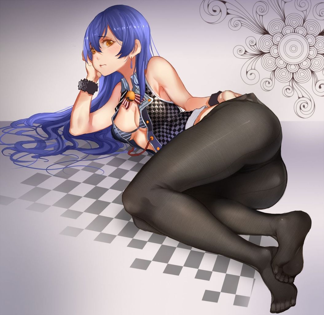 [2次] erotic pictures of girl secondary stocking clad legs accentuated 7 [stockings] 35