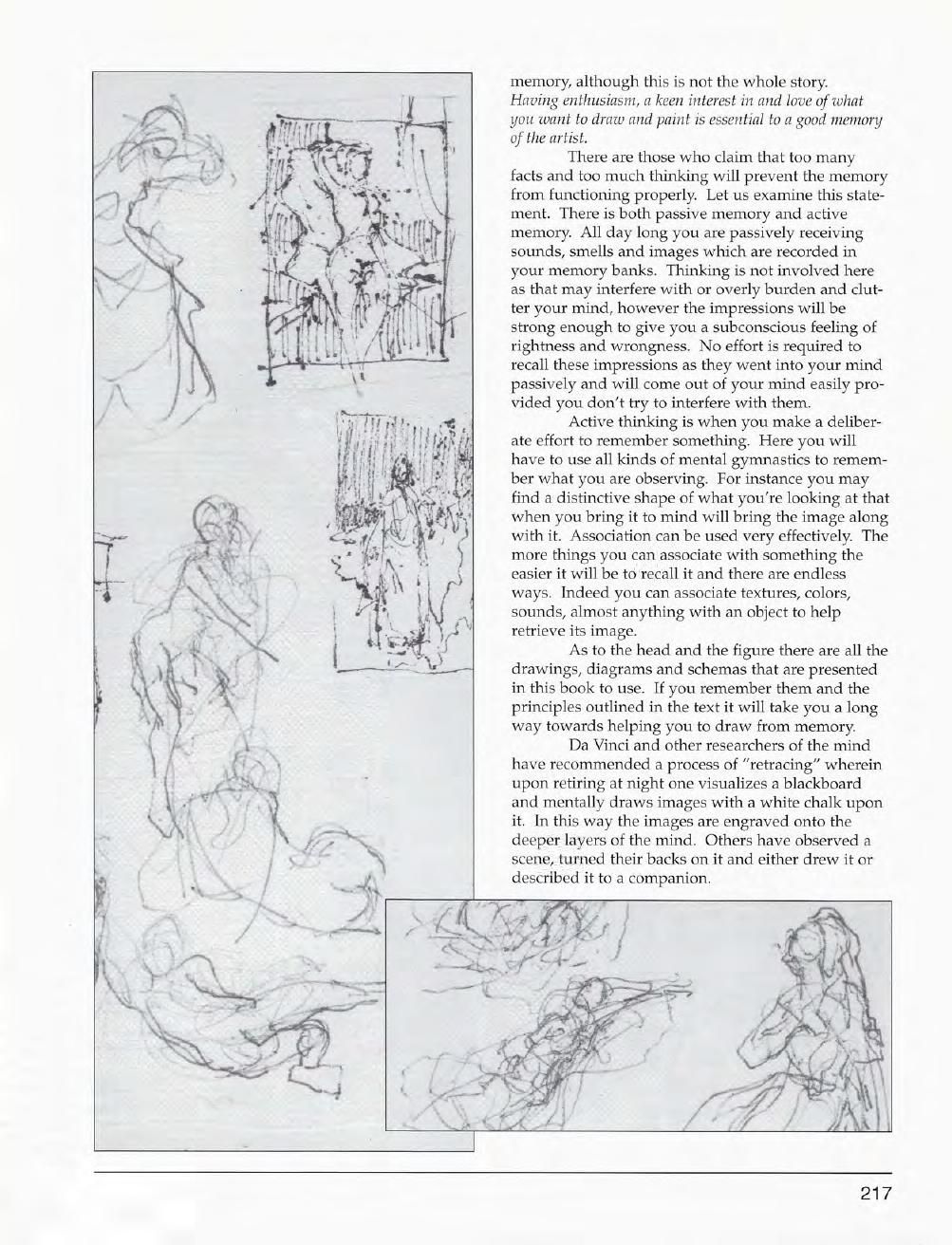 Mastering Drawing the Human Figure: From Life, Memory and Imagination 218