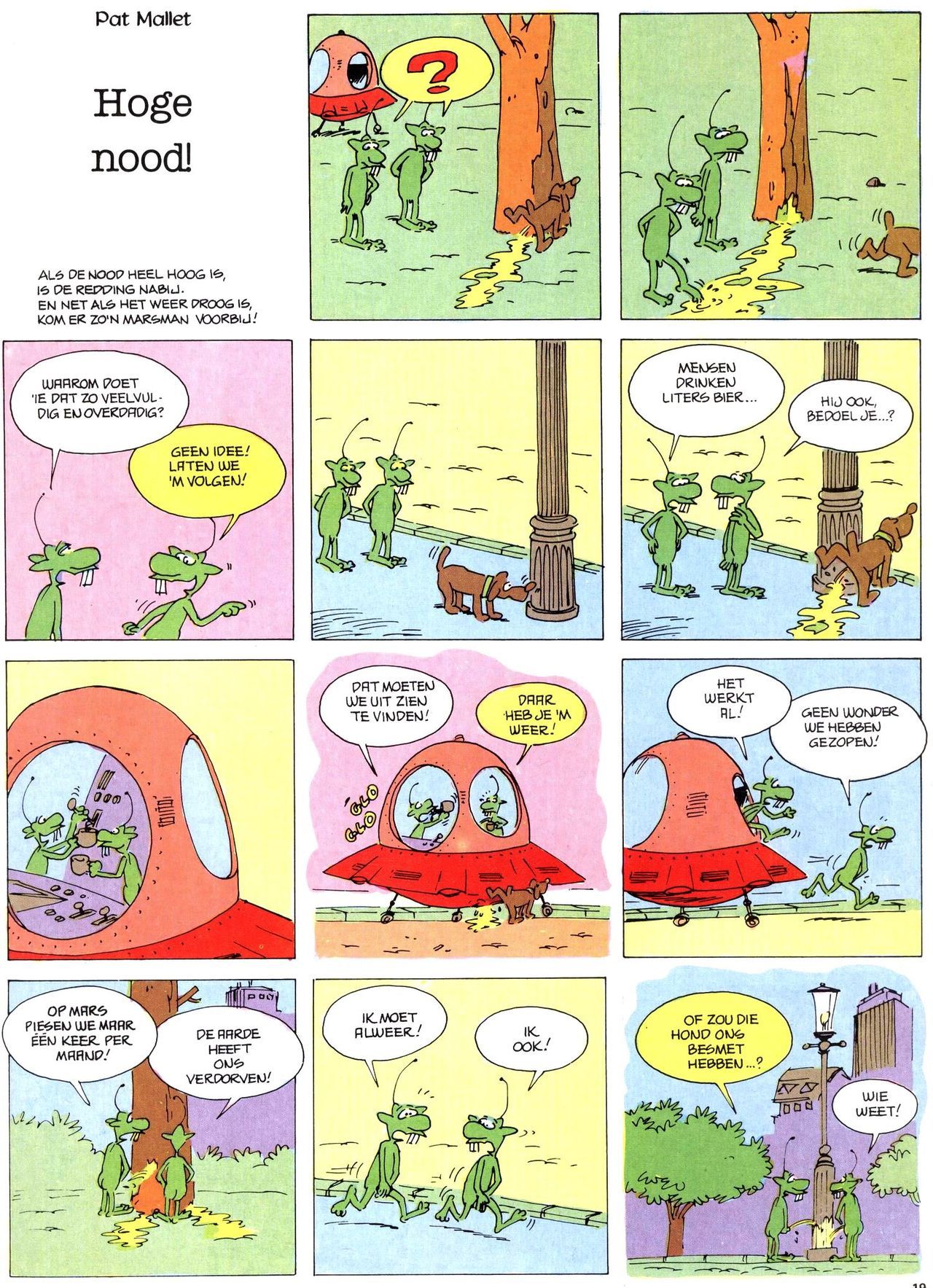 Het Is Groen En Het.. - 02 - Verboden Op Het Gras Te Lopen (Dutch) Een oude humoristische serie van Pat Mallet 17