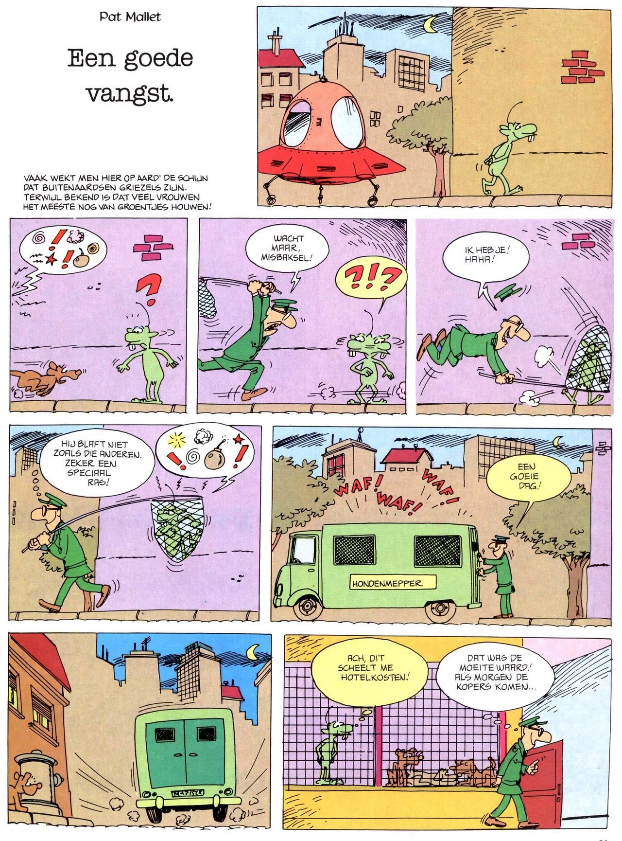 Het Is Groen En Het.. - 02 - Verboden Op Het Gras Te Lopen (Dutch) Een oude humoristische serie van Pat Mallet 19