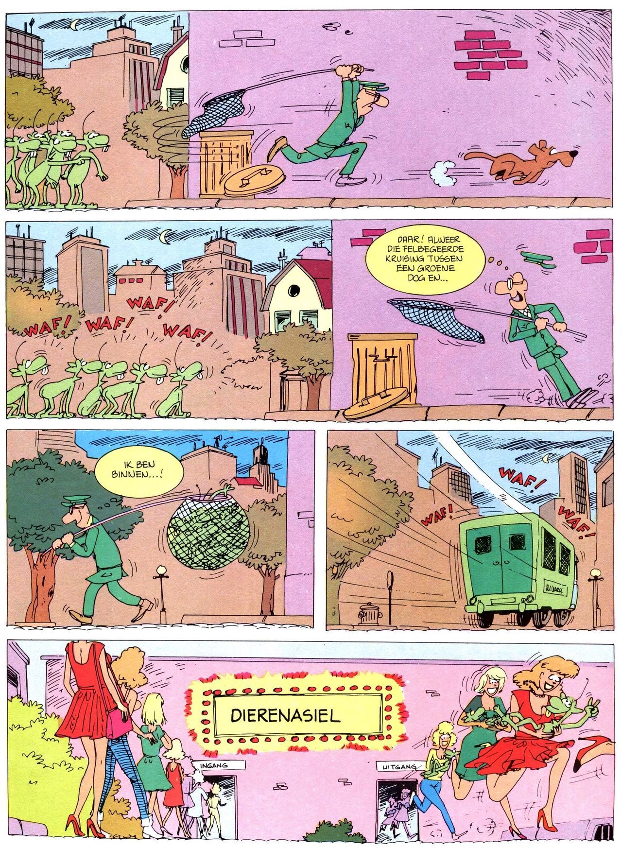 Het Is Groen En Het.. - 02 - Verboden Op Het Gras Te Lopen (Dutch) Een oude humoristische serie van Pat Mallet 23