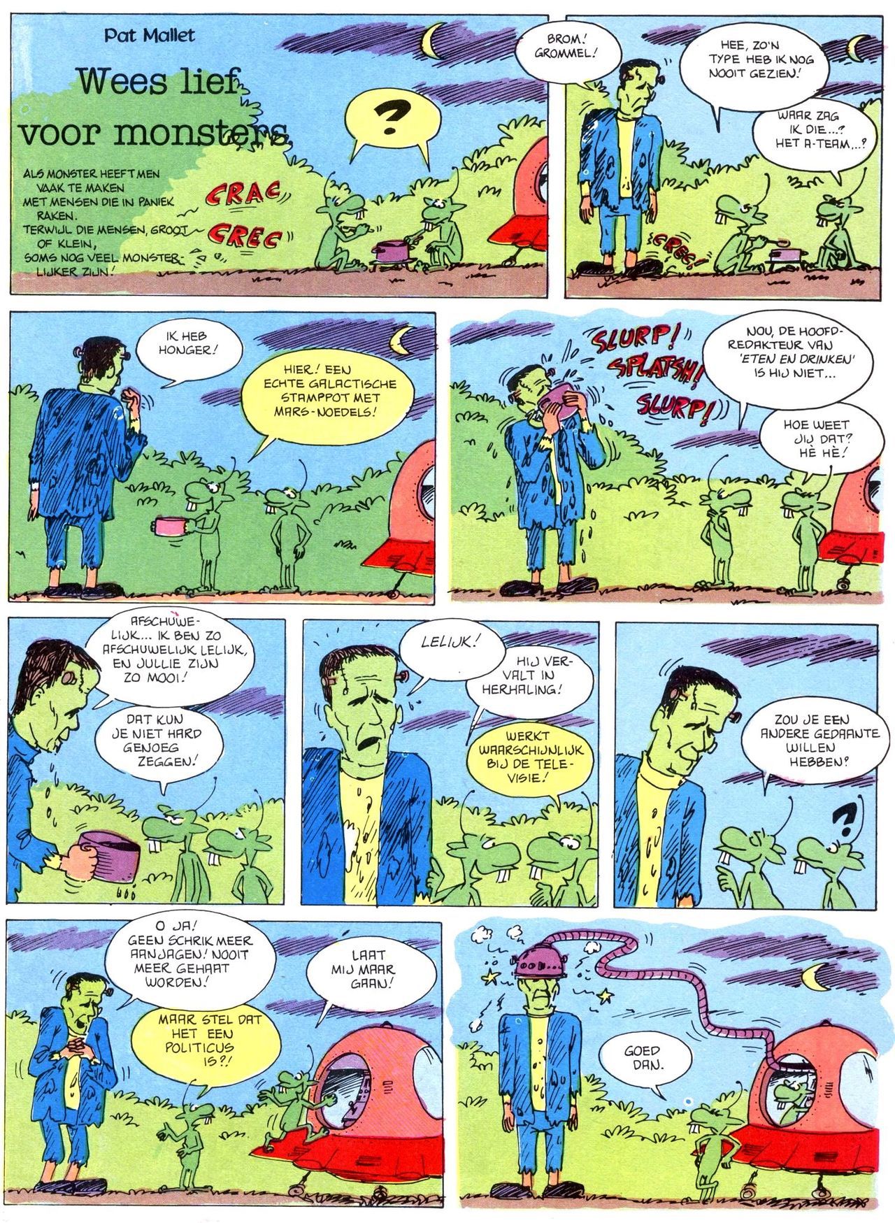 Het Is Groen En Het.. - 02 - Verboden Op Het Gras Te Lopen (Dutch) Een oude humoristische serie van Pat Mallet 41