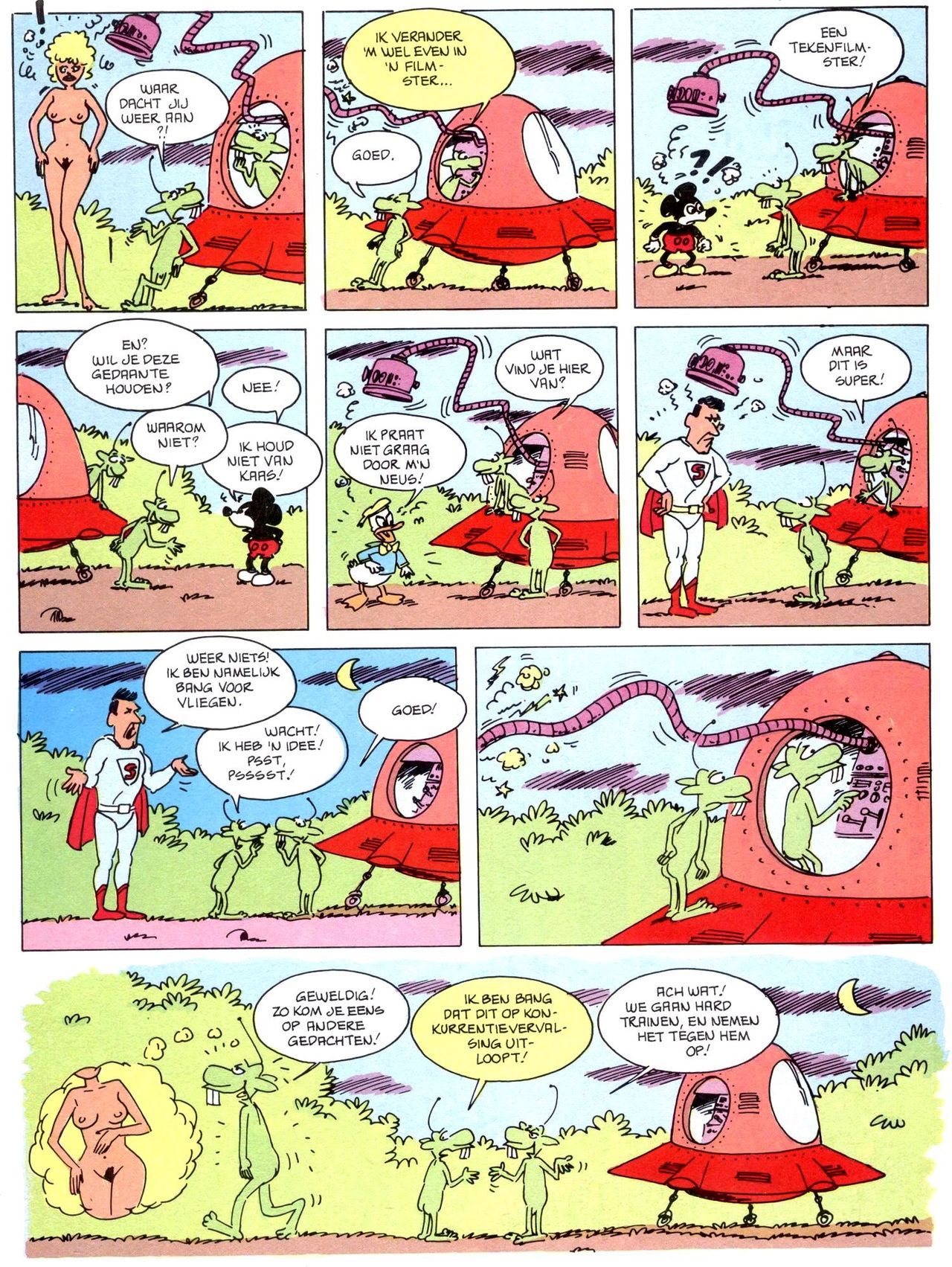 Het Is Groen En Het.. - 02 - Verboden Op Het Gras Te Lopen (Dutch) Een oude humoristische serie van Pat Mallet 42
