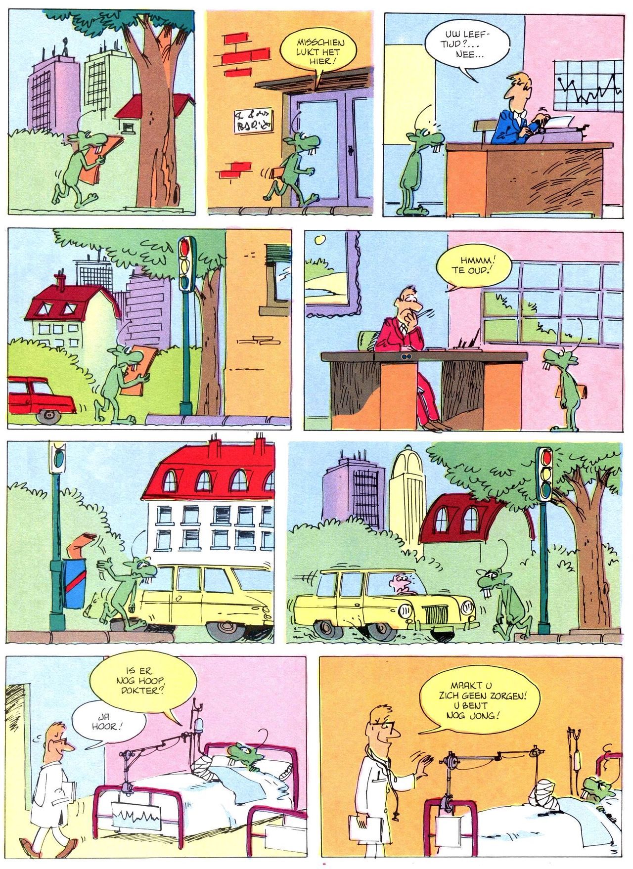 Het Is Groen En Het.. - 02 - Verboden Op Het Gras Te Lopen (Dutch) Een oude humoristische serie van Pat Mallet 44
