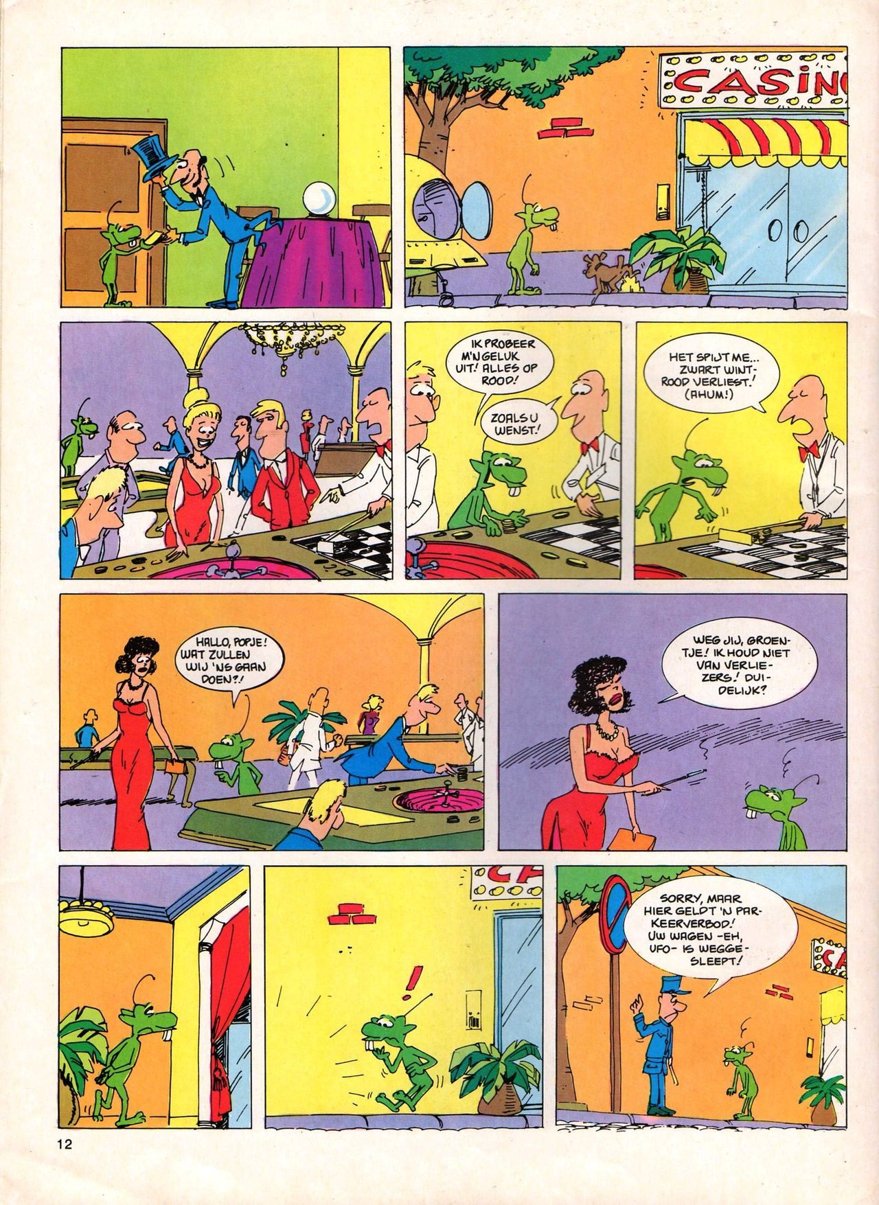 Het Is Groen En Het.. - 04 - Mag Ik Die Ballen.. OH, PARDON! (Dutch) Een oude humoristische serie van Pat Mallet 12