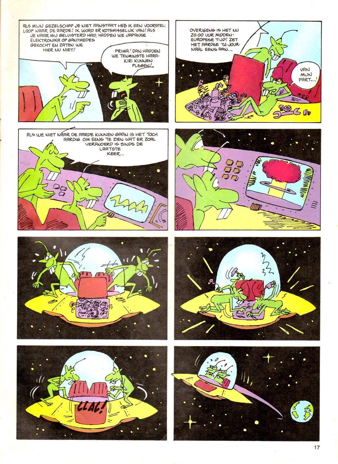Het Is Groen En Het.. - 04 - Mag Ik Die Ballen.. OH, PARDON! (Dutch) Een oude humoristische serie van Pat Mallet 17
