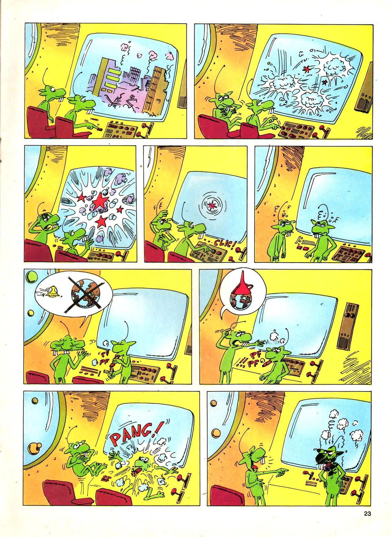 Het Is Groen En Het.. - 04 - Mag Ik Die Ballen.. OH, PARDON! (Dutch) Een oude humoristische serie van Pat Mallet 23