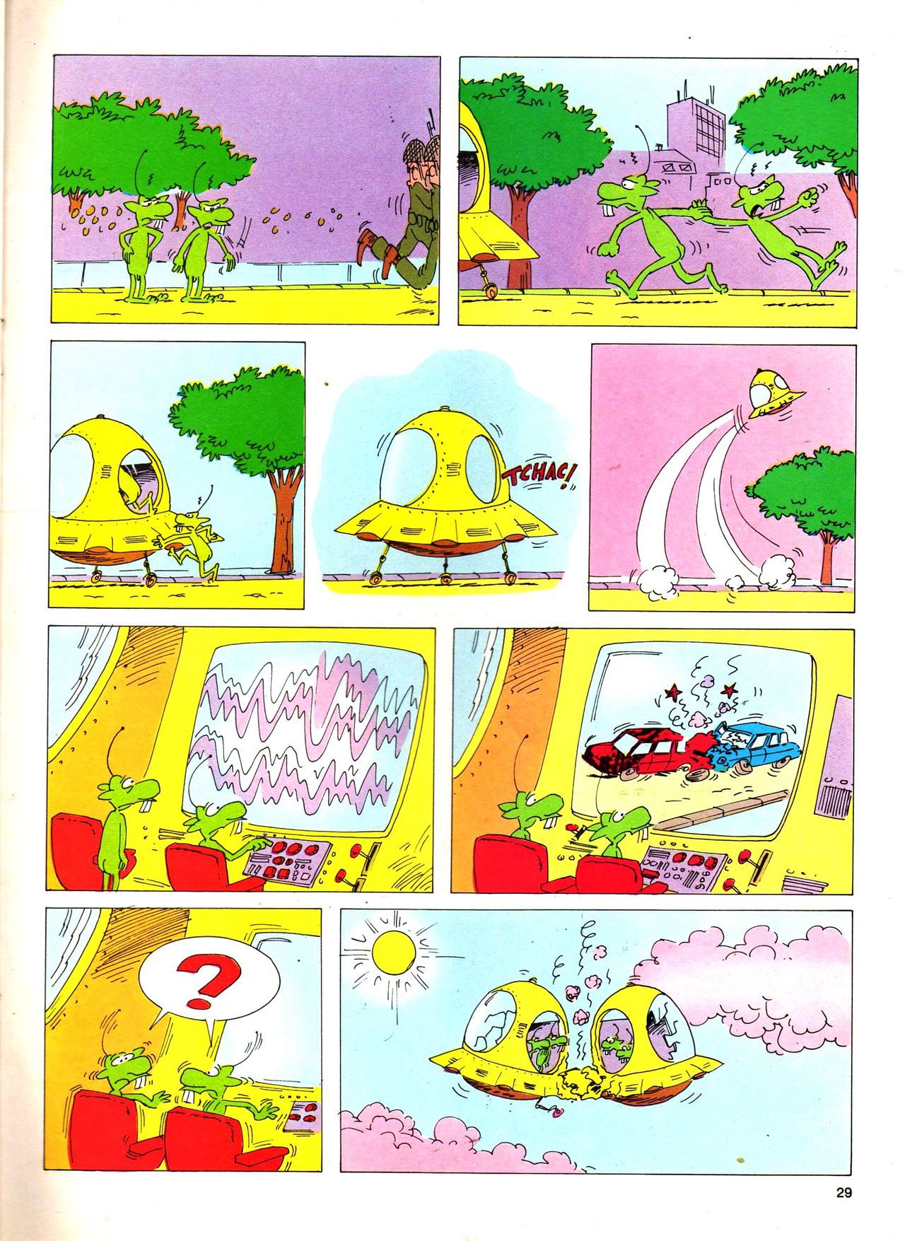 Het Is Groen En Het.. - 04 - Mag Ik Die Ballen.. OH, PARDON! (Dutch) Een oude humoristische serie van Pat Mallet 29