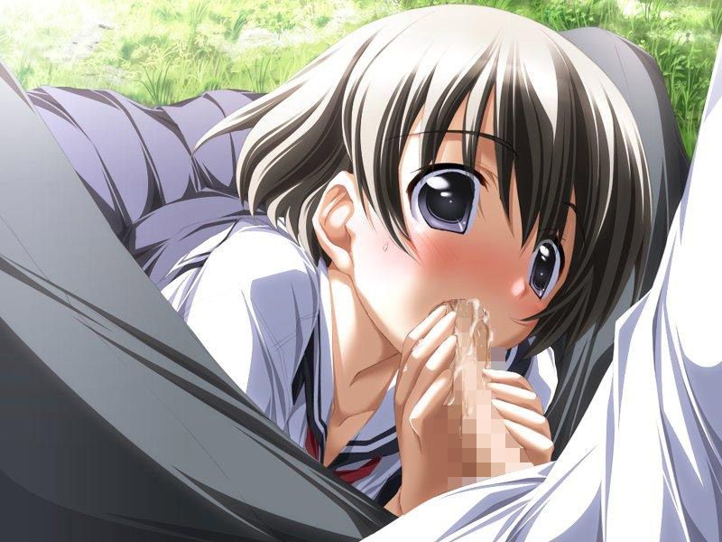 Erotic images of the girl wearing a school uniform! ONA Shasu 21