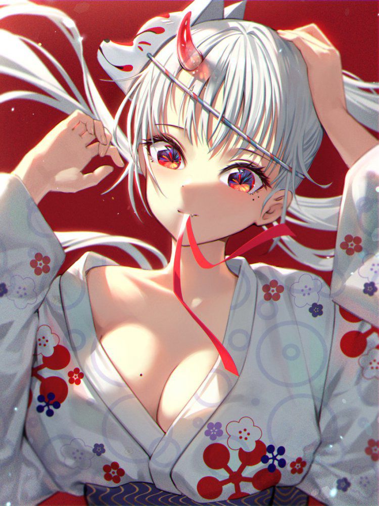 【Secondary】Silver-haired and white-haired girl image Part 30 34