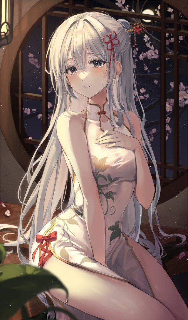 【Secondary】Silver-haired and white-haired girl image Part 30 44