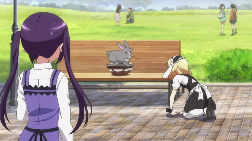 Your order is a rabbit? Story 7 comments. Chino's gigantic offended! Finally the Sharo-Chan House irritation! 158