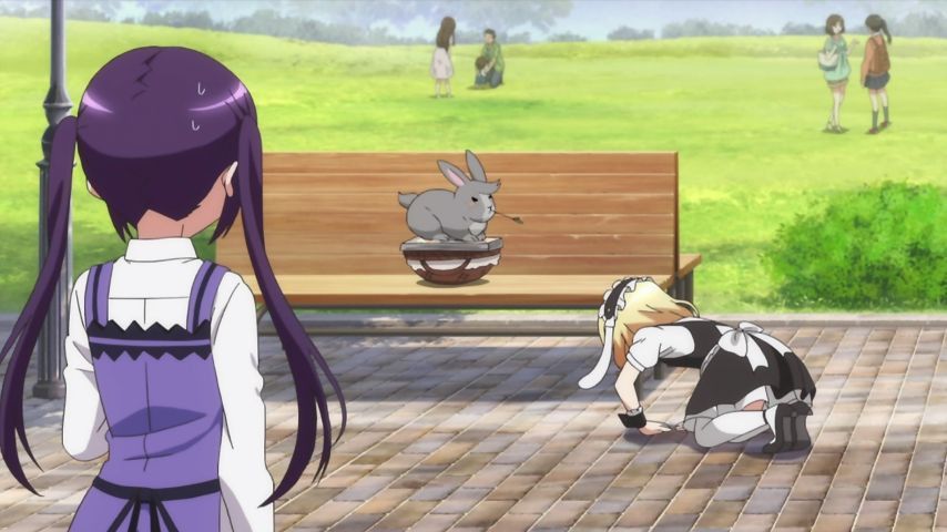 Your order is a rabbit? Story 7 comments. Chino's gigantic offended! Finally the Sharo-Chan House irritation! 159