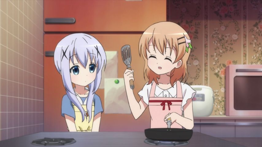 Your order is a rabbit? Story 7 comments. Chino's gigantic offended! Finally the Sharo-Chan House irritation! 80