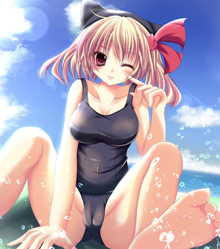 Erotic wallpapers [2D] cute girl's being perpetrated in the water risk (45 cards) 16