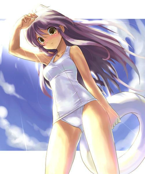 Erotic wallpapers [2D] cute girl's being perpetrated in the water risk (45 cards) 42