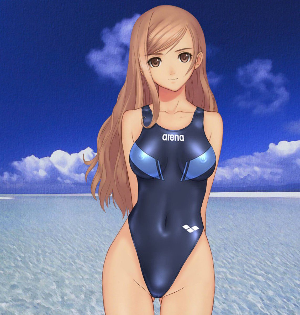 Two-dimensional erotic pictures of the swimsuit. 13