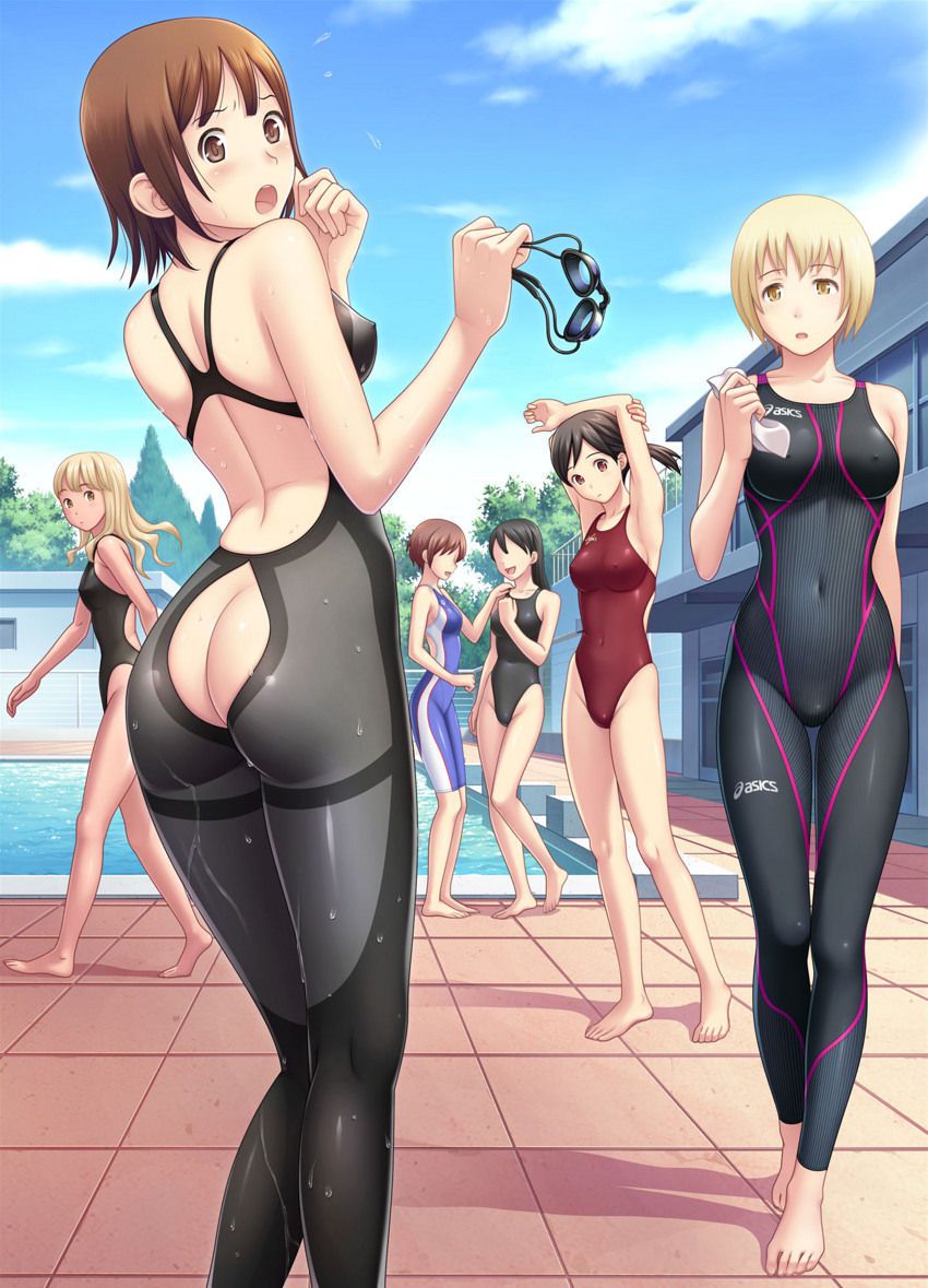 Two-dimensional erotic pictures of the swimsuit. 20