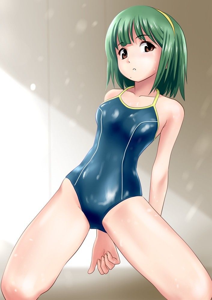 Two-dimensional erotic pictures of the swimsuit. 9