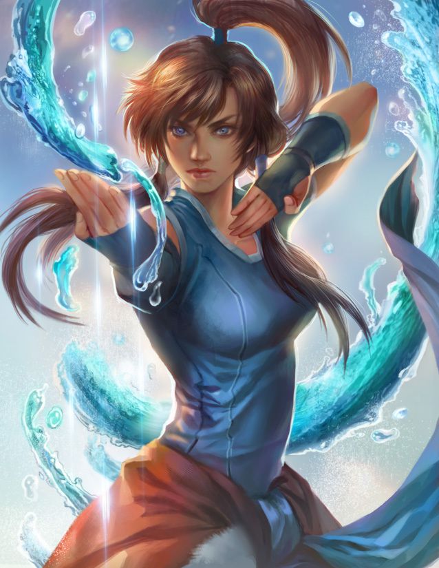 The Legend of Korra-Korra-(80 cards)-erotic. 22