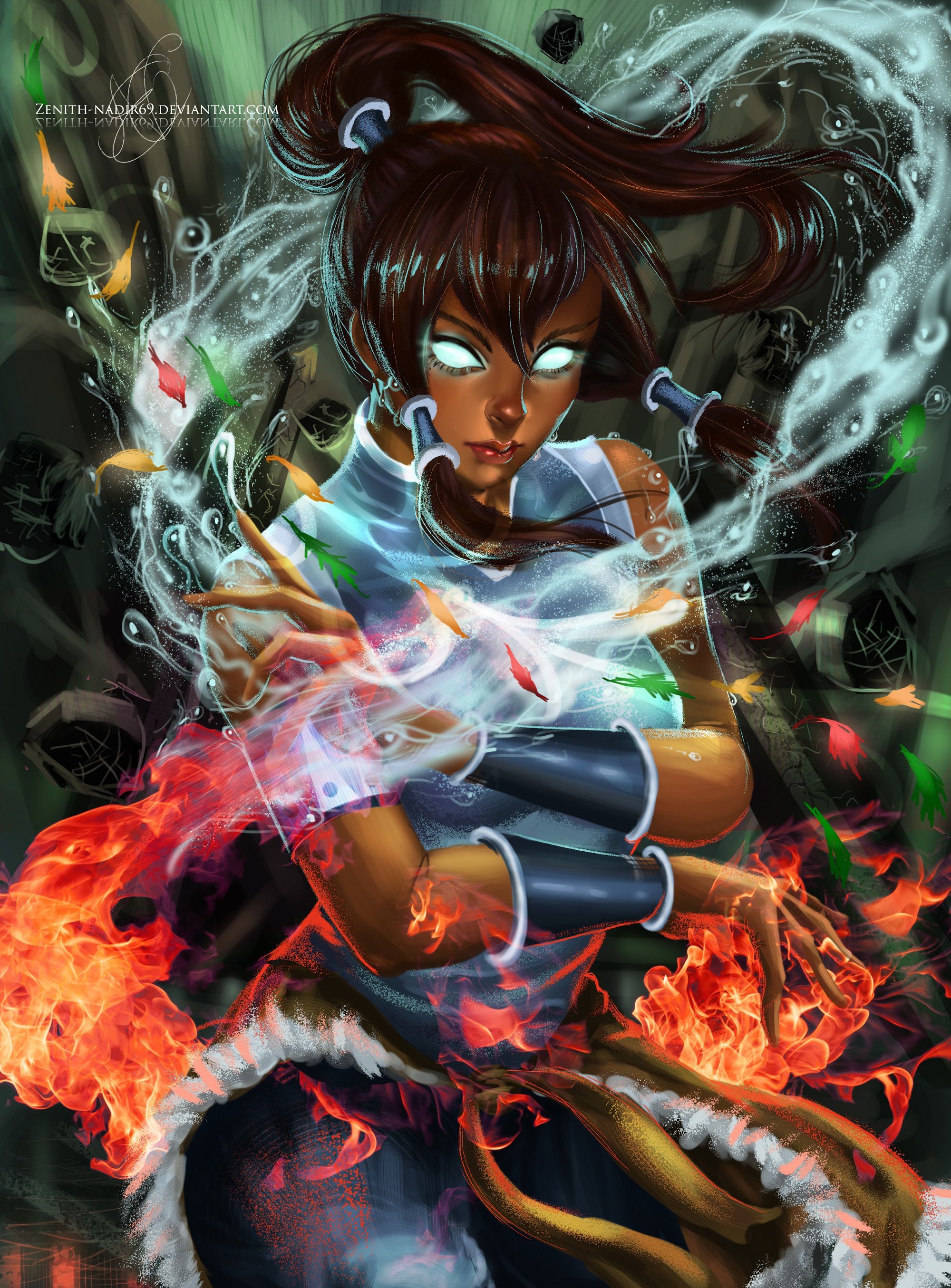 The Legend of Korra-Korra-(80 cards)-erotic. 24