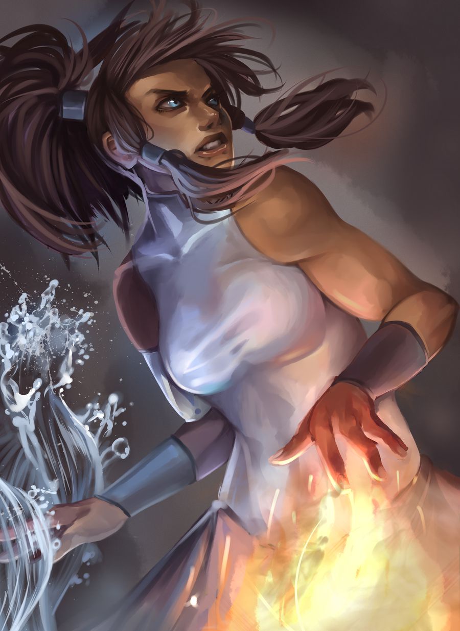 The Legend of Korra-Korra-(80 cards)-erotic. 25