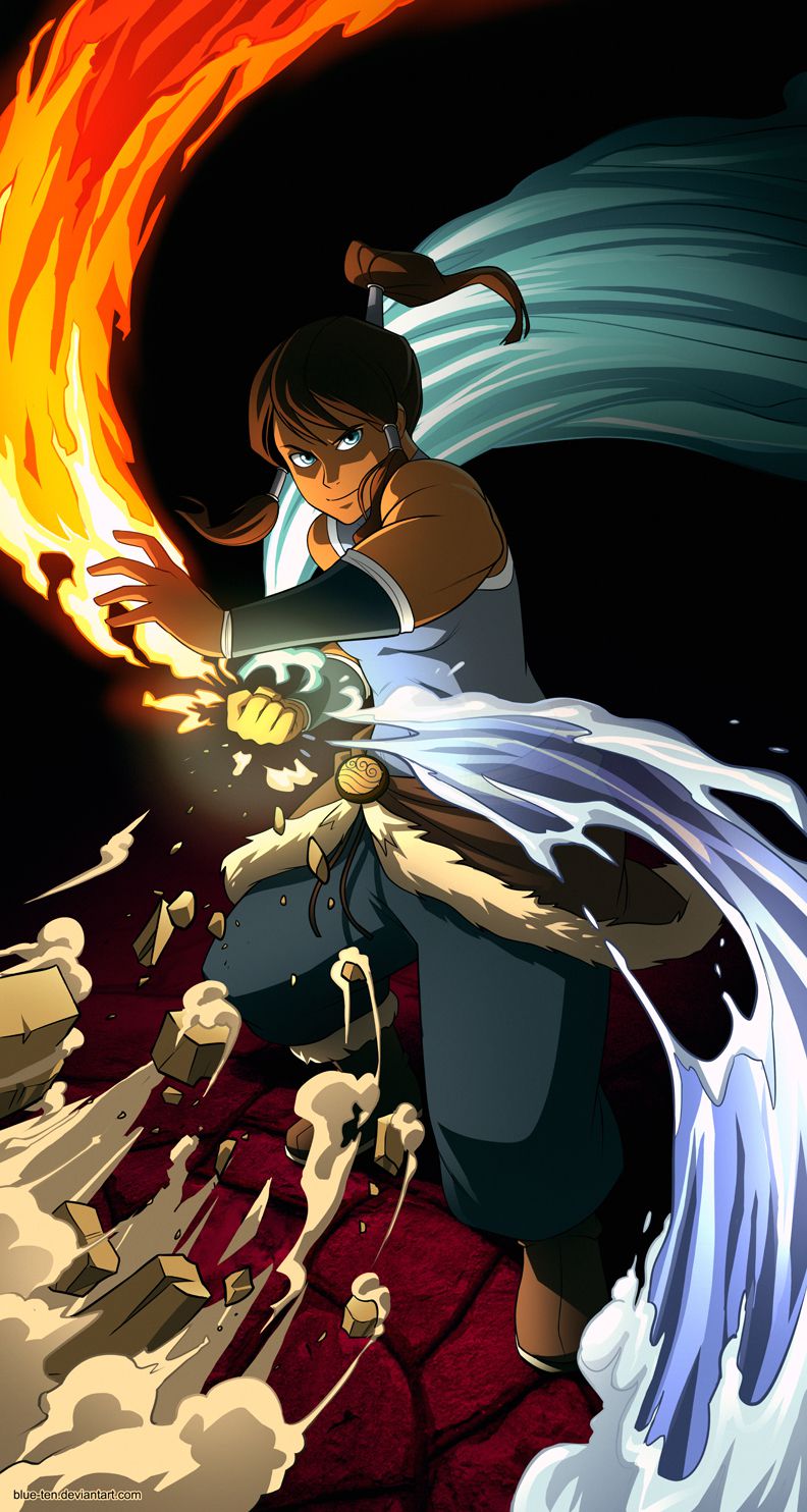 The Legend of Korra-Korra-(80 cards)-erotic. 33