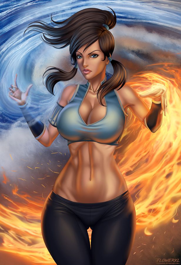 The Legend of Korra-Korra-(80 cards)-erotic. 38