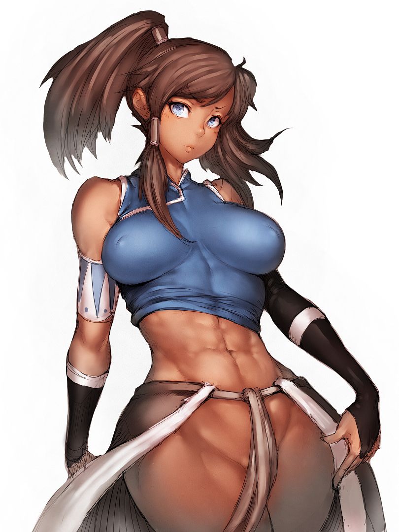 The Legend of Korra-Korra-(80 cards)-erotic. 48