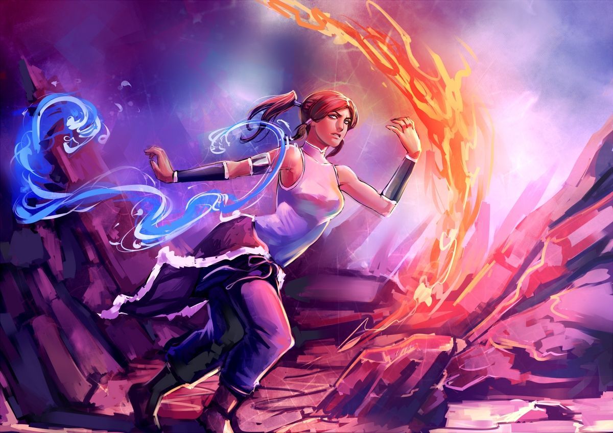 The Legend of Korra-Korra-(80 cards)-erotic. 71