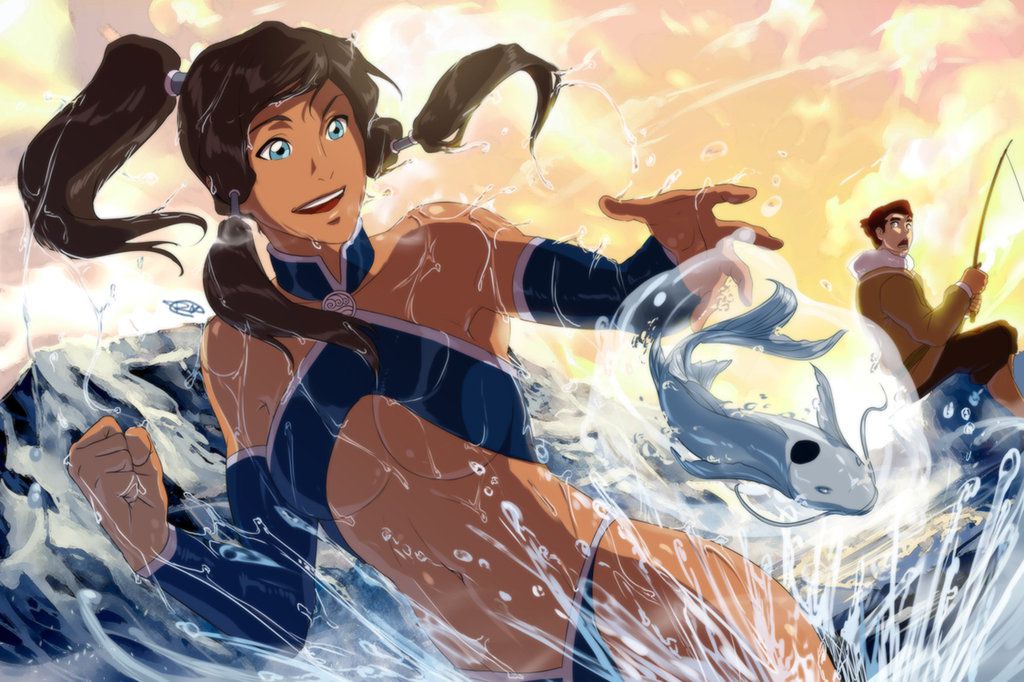 The Legend of Korra-Korra-(80 cards)-erotic. 79