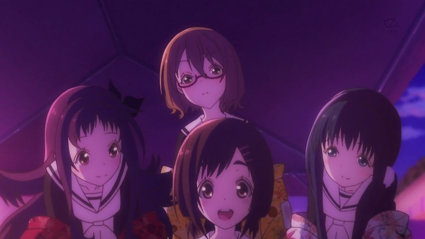 Hanayamata 12 episodes comments. Will I still came back! The Yosakoi 5 people! Clean in the end! 110