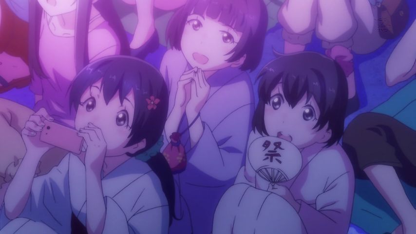 Hanayamata 12 episodes comments. Will I still came back! The Yosakoi 5 people! Clean in the end! 132