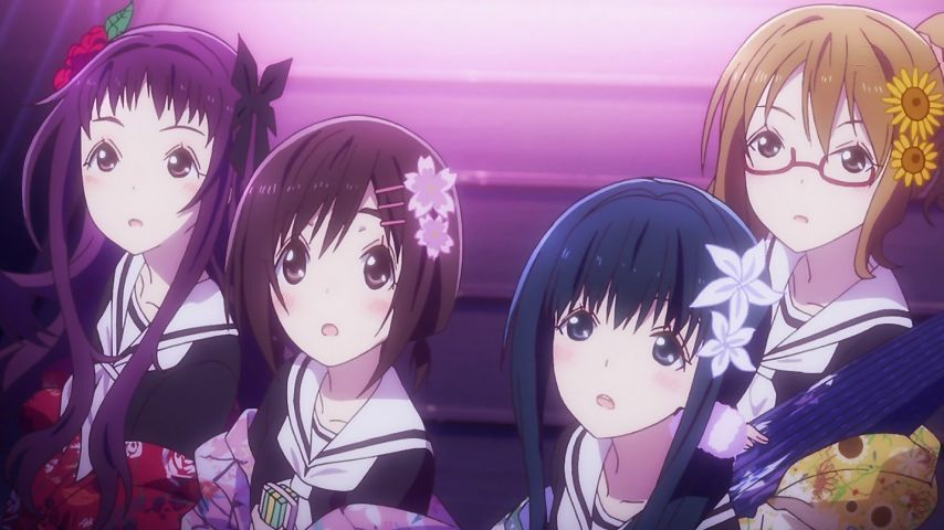 Hanayamata 12 episodes comments. Will I still came back! The Yosakoi 5 people! Clean in the end! 134