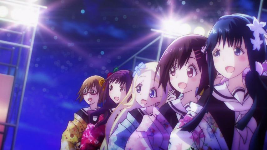 Hanayamata 12 episodes comments. Will I still came back! The Yosakoi 5 people! Clean in the end! 166