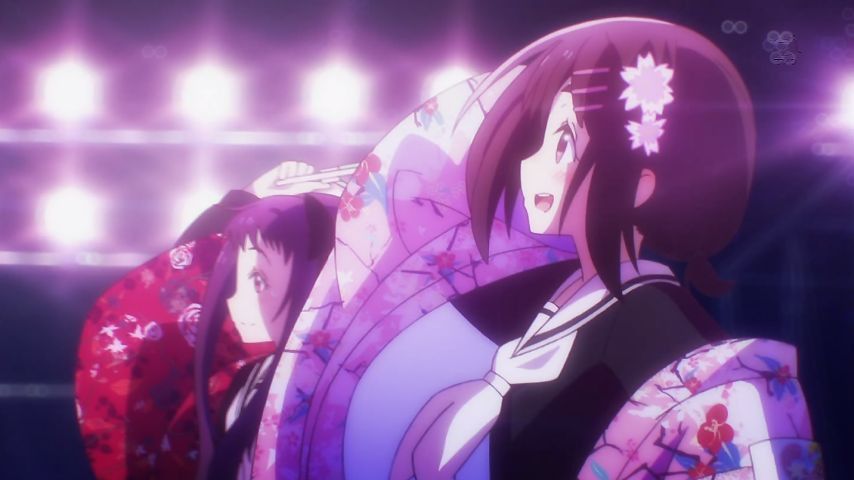 Hanayamata 12 episodes comments. Will I still came back! The Yosakoi 5 people! Clean in the end! 178