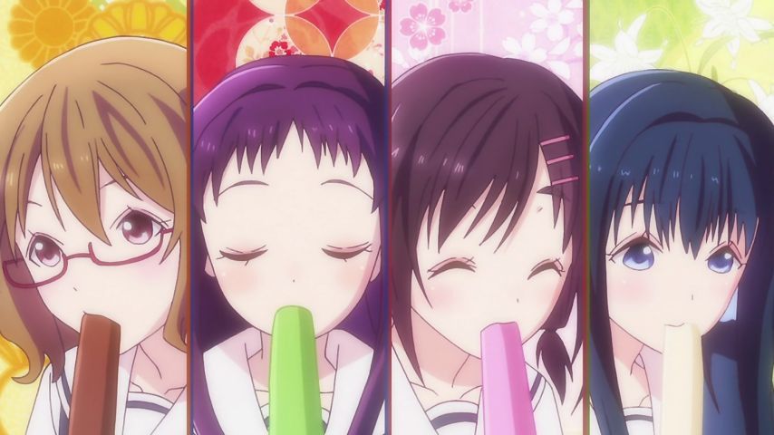 Hanayamata 12 episodes comments. Will I still came back! The Yosakoi 5 people! Clean in the end! 18