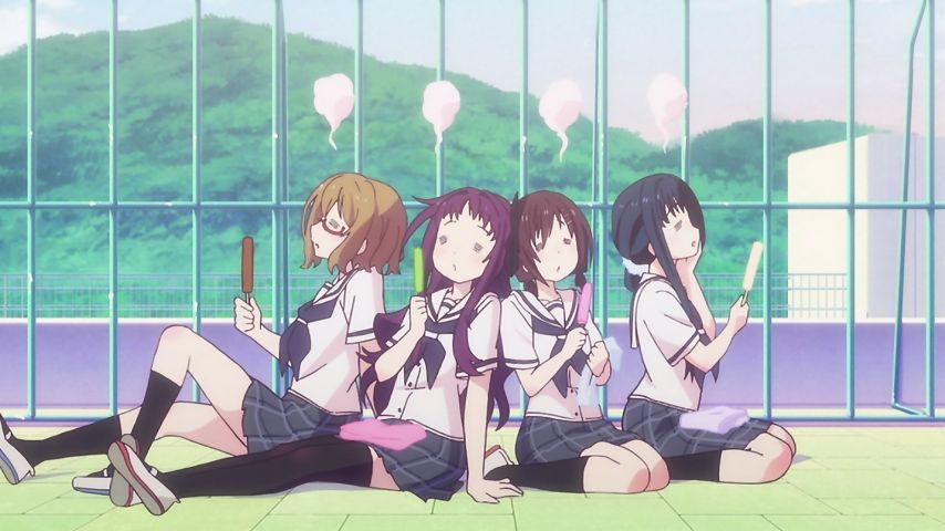 Hanayamata 12 episodes comments. Will I still came back! The Yosakoi 5 people! Clean in the end! 19