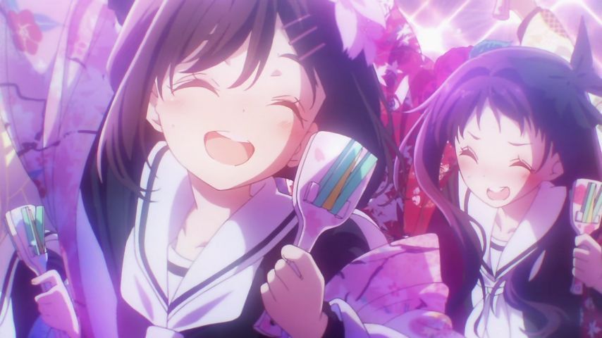 Hanayamata 12 episodes comments. Will I still came back! The Yosakoi 5 people! Clean in the end! 191