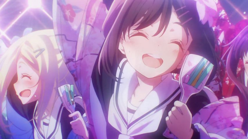 Hanayamata 12 episodes comments. Will I still came back! The Yosakoi 5 people! Clean in the end! 192