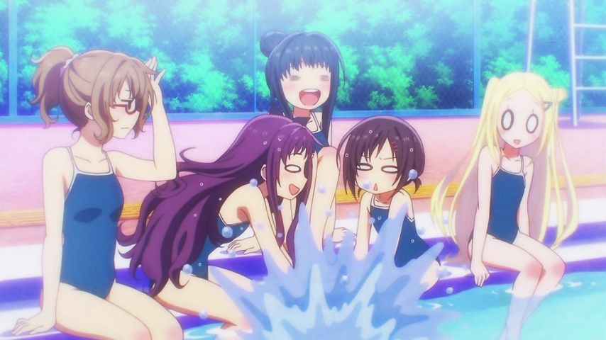 Hanayamata 12 episodes comments. Will I still came back! The Yosakoi 5 people! Clean in the end! 194