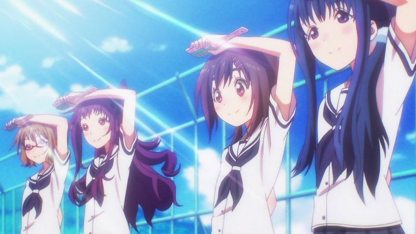 Hanayamata 12 episodes comments. Will I still came back! The Yosakoi 5 people! Clean in the end! 195