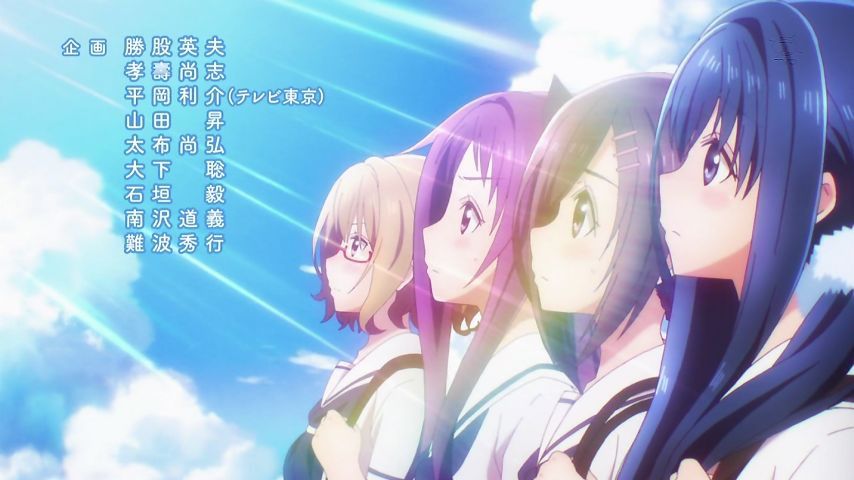 Hanayamata 12 episodes comments. Will I still came back! The Yosakoi 5 people! Clean in the end! 2