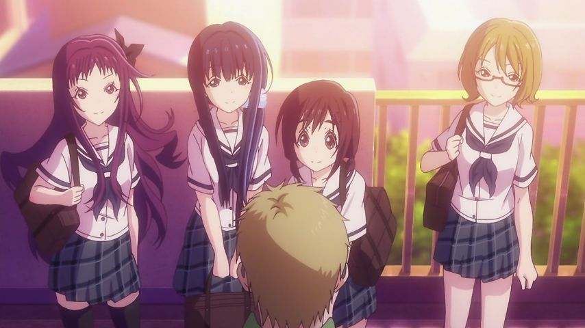 Hanayamata 12 episodes comments. Will I still came back! The Yosakoi 5 people! Clean in the end! 21