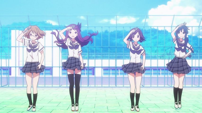 Hanayamata 12 episodes comments. Will I still came back! The Yosakoi 5 people! Clean in the end! 9