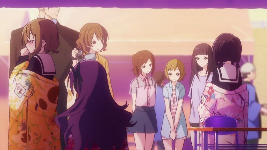 Hanayamata 12 episodes comments. Will I still came back! The Yosakoi 5 people! Clean in the end! 93