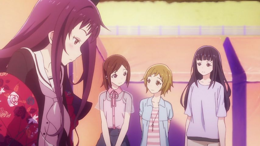 Hanayamata 12 episodes comments. Will I still came back! The Yosakoi 5 people! Clean in the end! 96