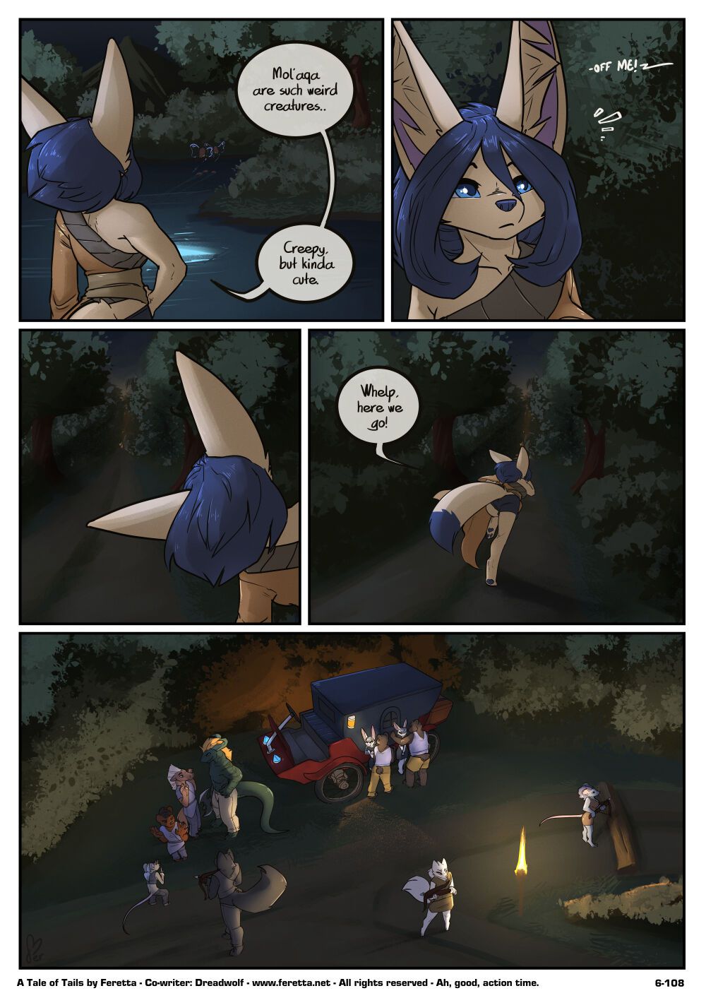 [Feretta] A Tale of Tails: Chapter 6 - Paths converge (ongoing) 111